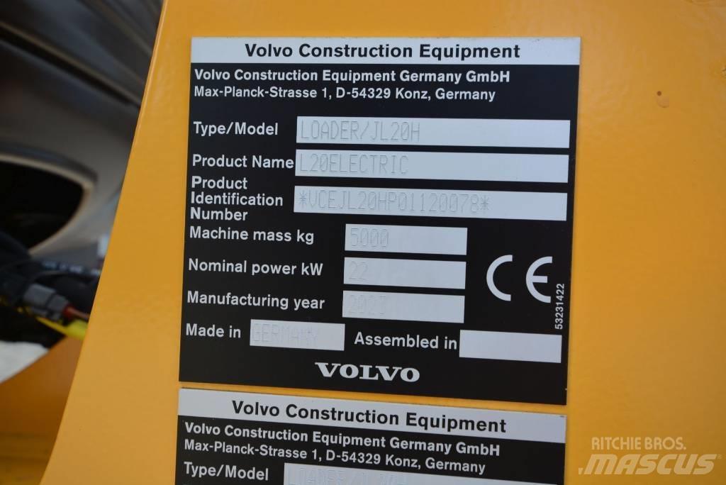 Volvo L 20 electric Carregadeiras de rodas