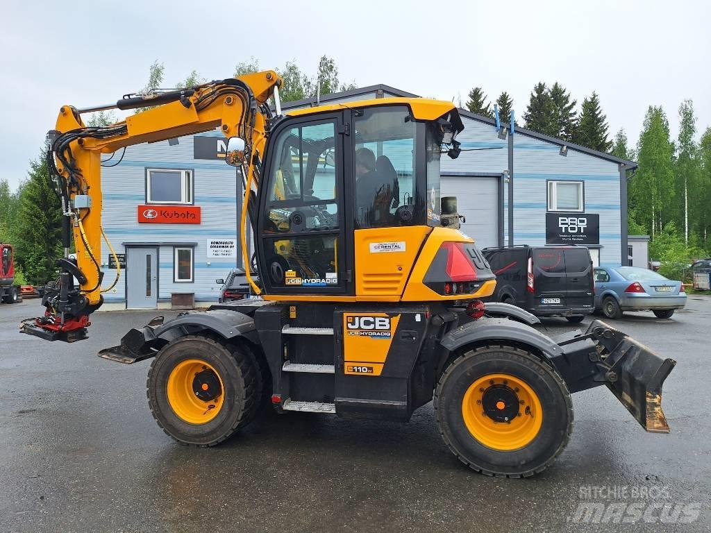 JCB Hydradig 110 W Escavadoras de rodas