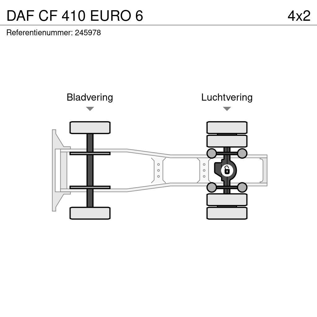 DAF CF 410 EURO 6 Cavalos Mecânicos