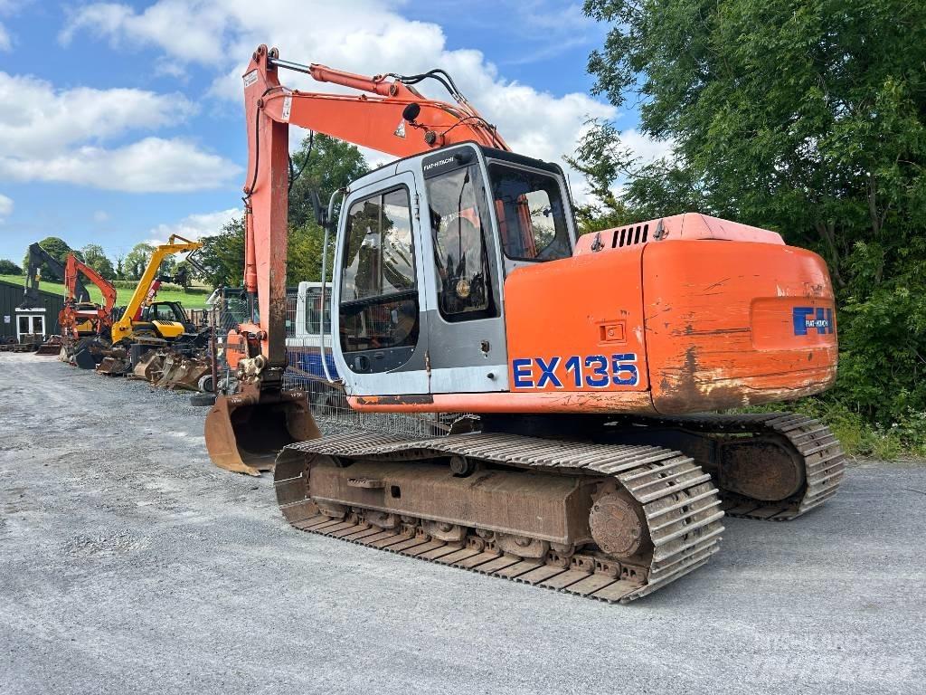 Fiat-Hitachi EX 135 Escavadeiras de esteiras