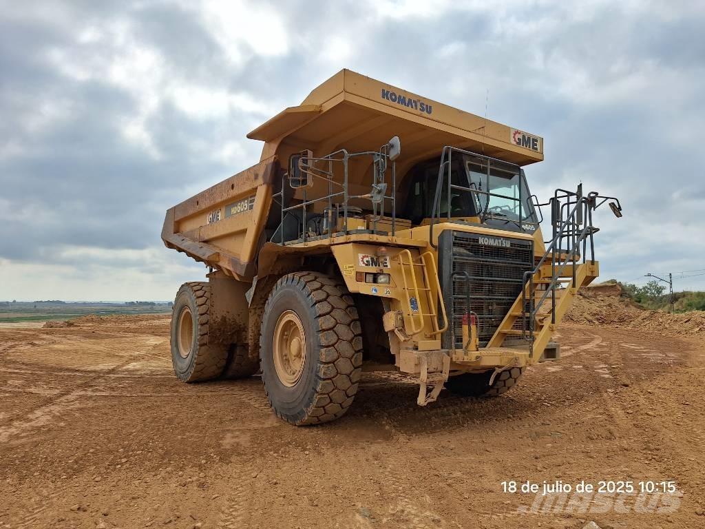 Komatsu HD605-7EO Camiőes basculantes rígidos