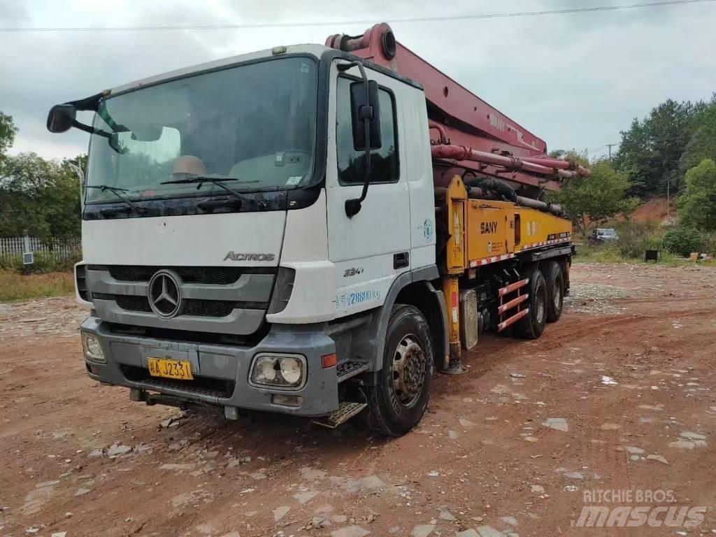 Sany 37m Bombas de betonagem