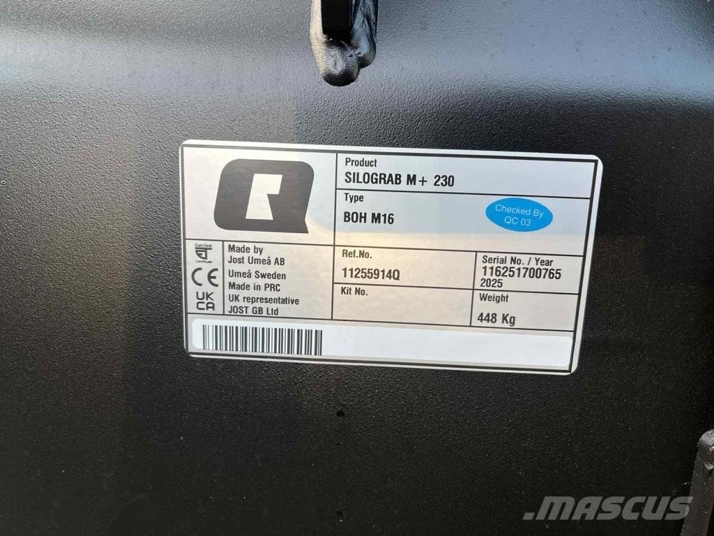 Ålö Silograb M+ 230cm Carregadoras frontais e escavadoras