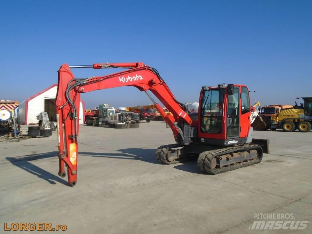 Kubota KX 080-3 Escavadeiras de esteiras