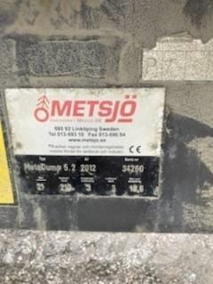 Metsjö Meta Dump 5.2 Reboques Agrícolas basculantes