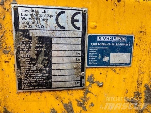 Thwaites 9 tonne Dumpers de obras