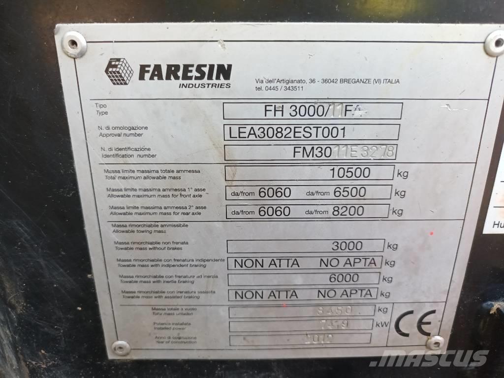 Faresin 11.30 Manipulador telescópico