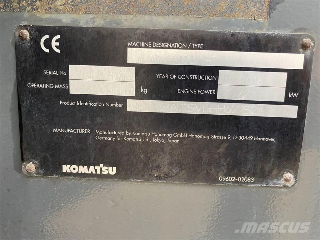 Komatsu WA100-7 Carregadora multifunções