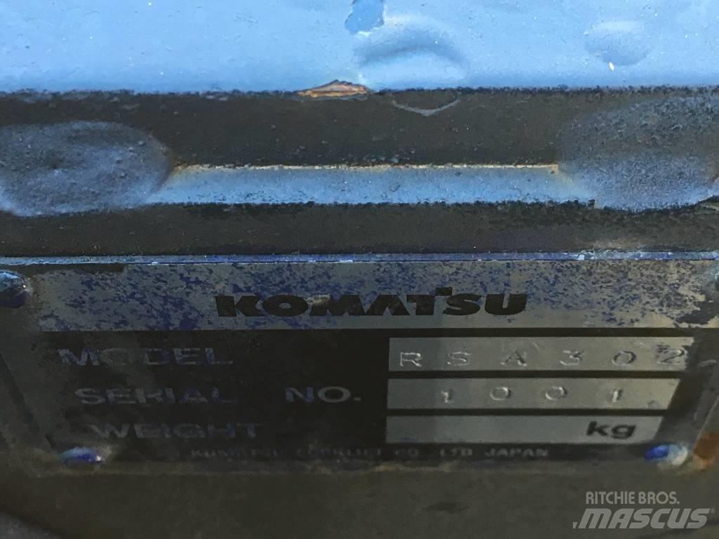 Komatsu RSA302 Grampos de rolos