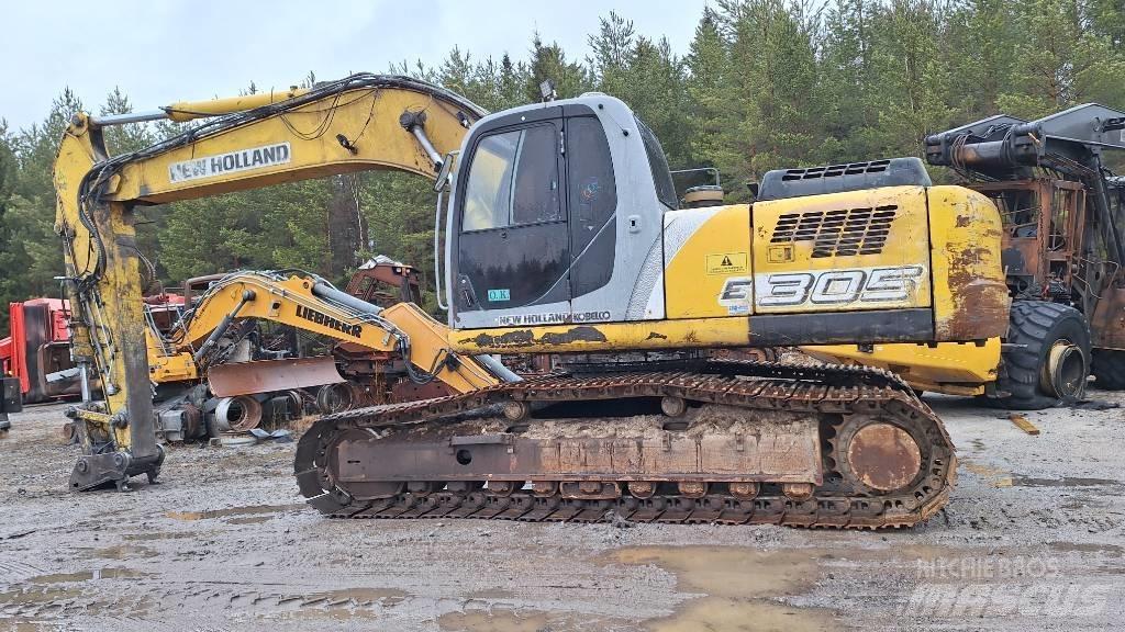 New Holland E 305 Escavadeiras de esteiras