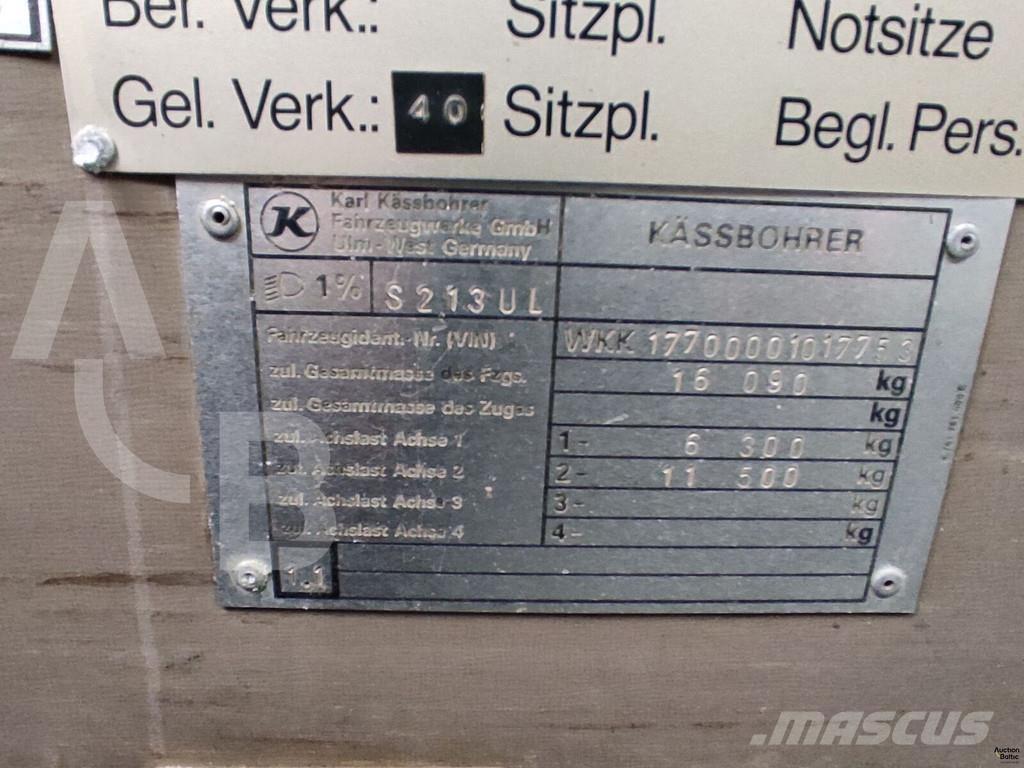 Setra S 213 UL Outros