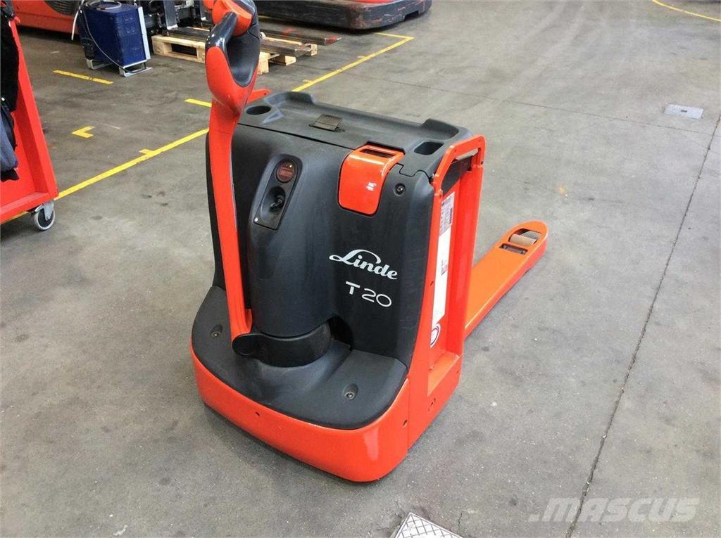 Linde T20 Empilhador para operador externo
