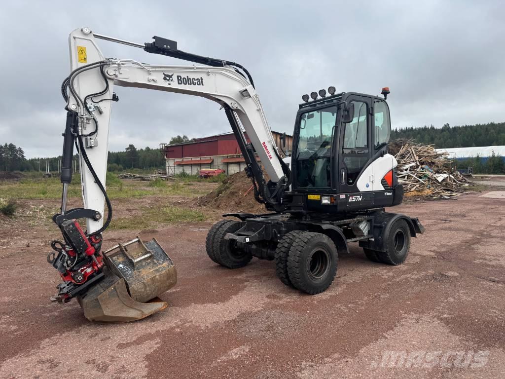 Bobcat E 57 W Escavadoras de rodas