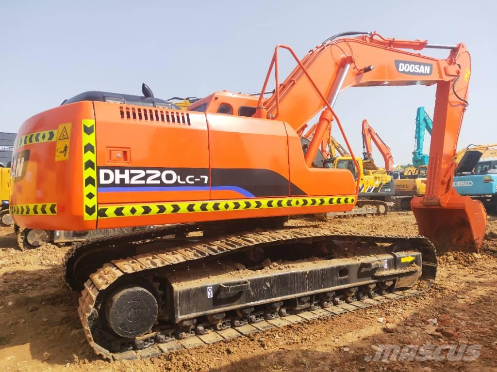Doosan DH220LC-7 Escavadeiras de esteiras