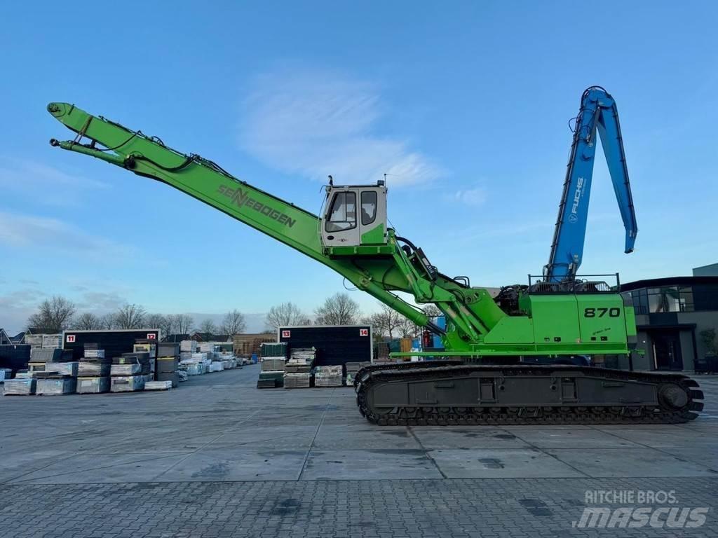 Sennebogen 870R Manipuladores de lixo / indústia