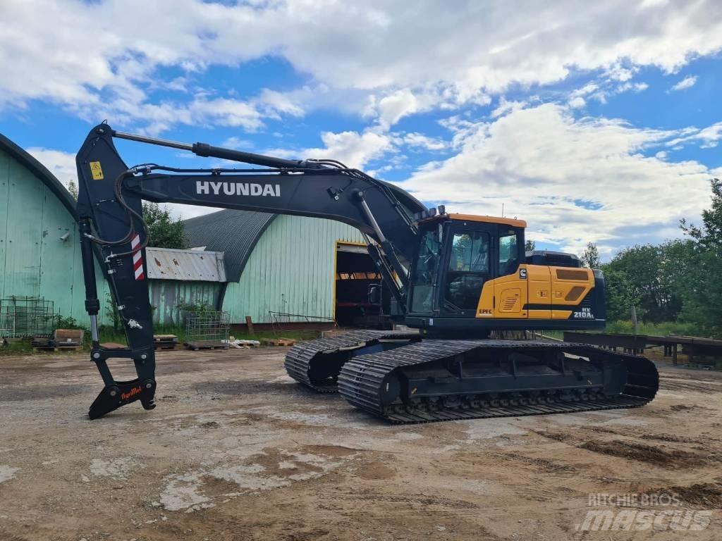 Hyundai HX210AL Escavadeiras de esteiras