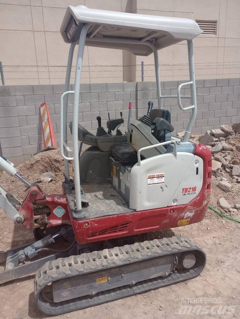 Takeuchi TB216RA Acessórios e peças de equipamento de perfuração