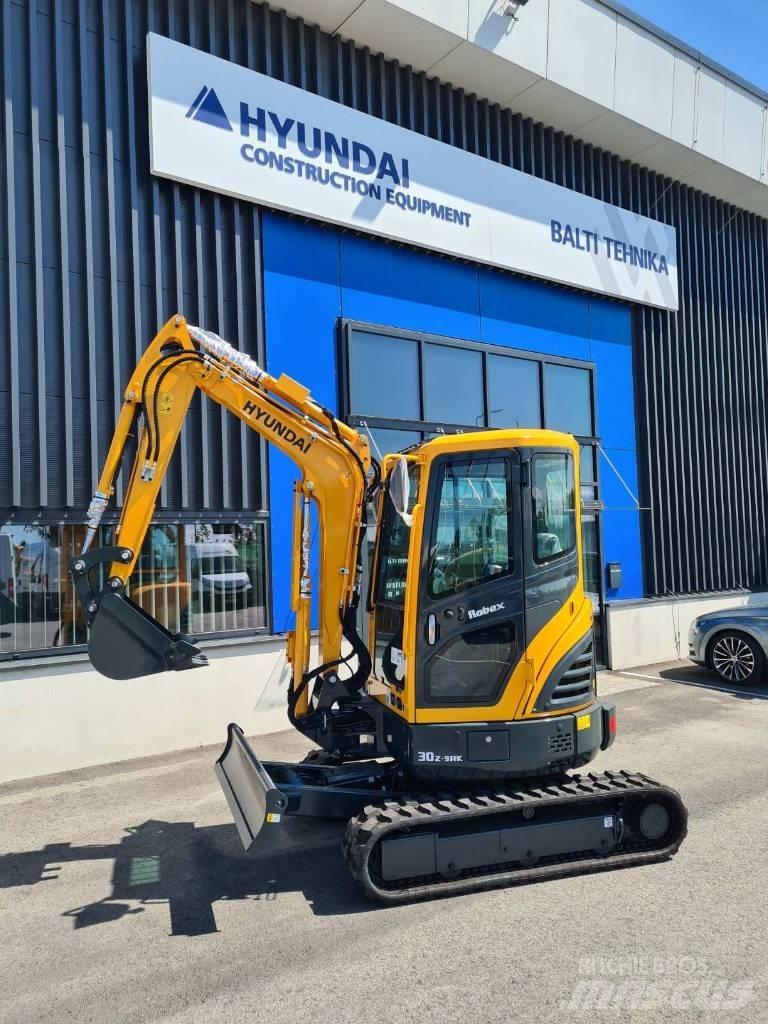 Hyundai R30Z-9AK Miniescavadeiras