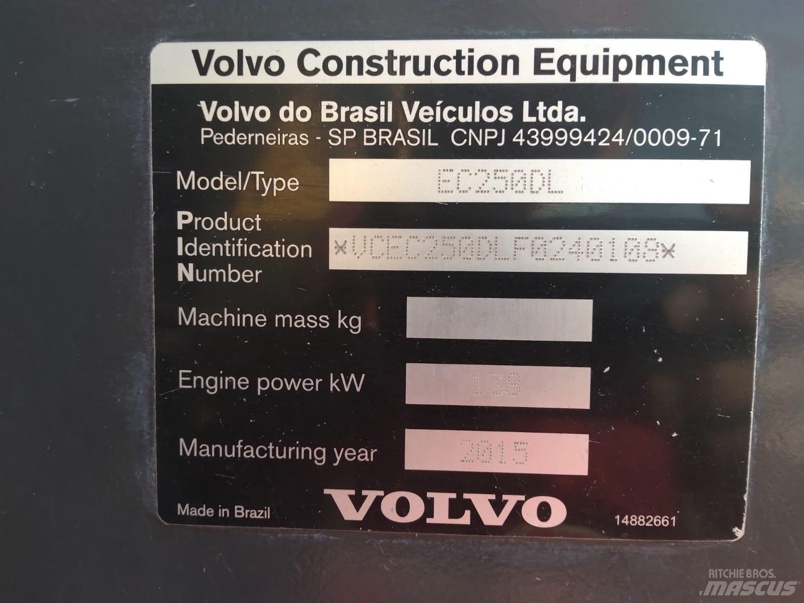 Volvo EC250DL Escavadeiras de esteiras