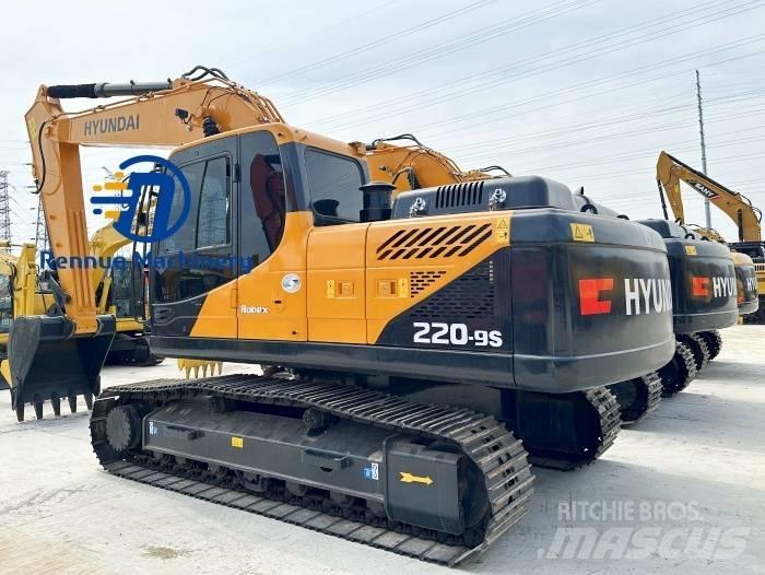 Hyundai R220-9S Escavadeiras de esteiras
