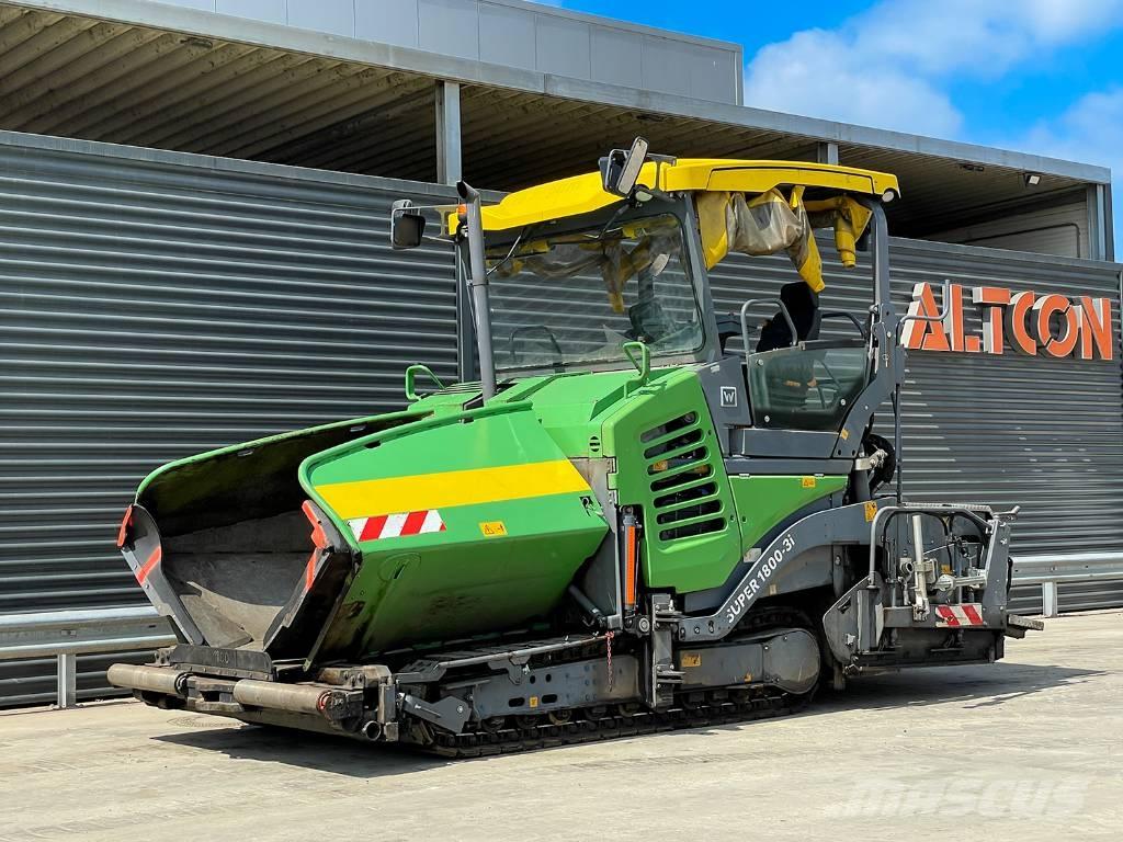 Vögele SUPER 1800-3I Espalhadoras de asfalto