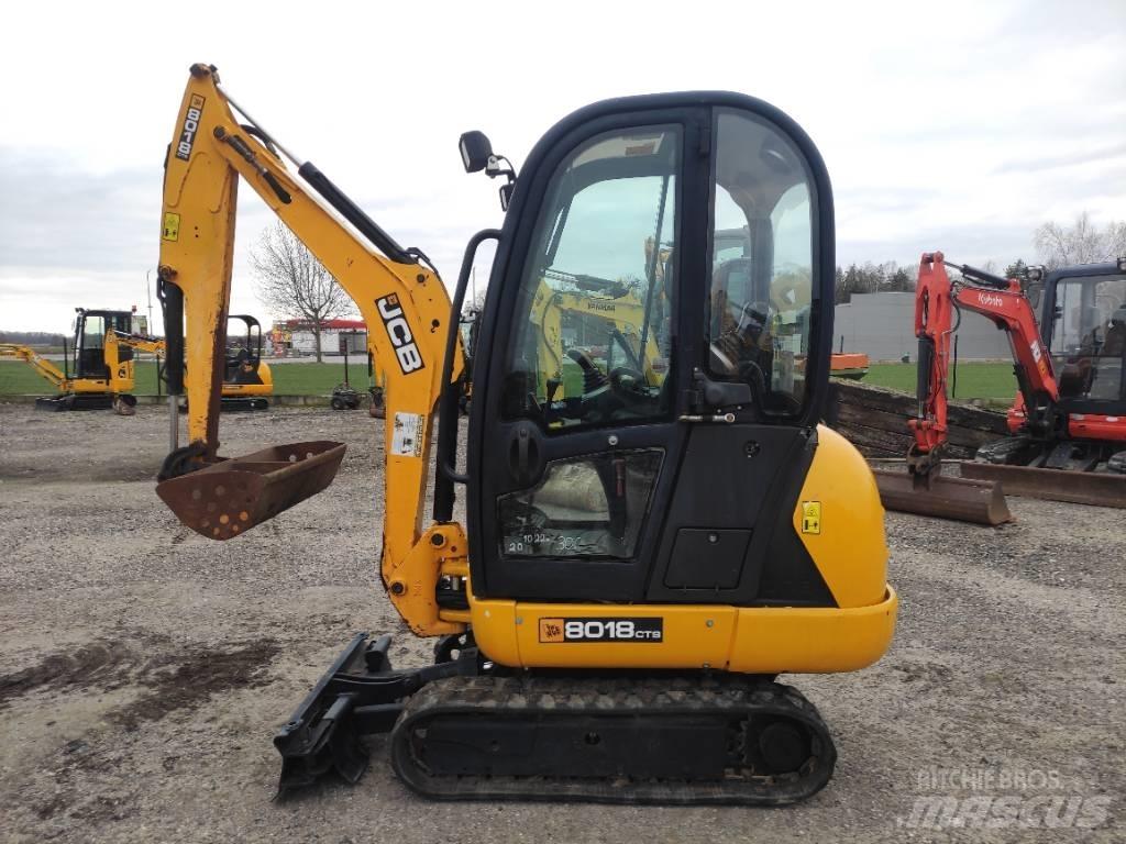 JCB 8018 CTS Miniescavadeiras