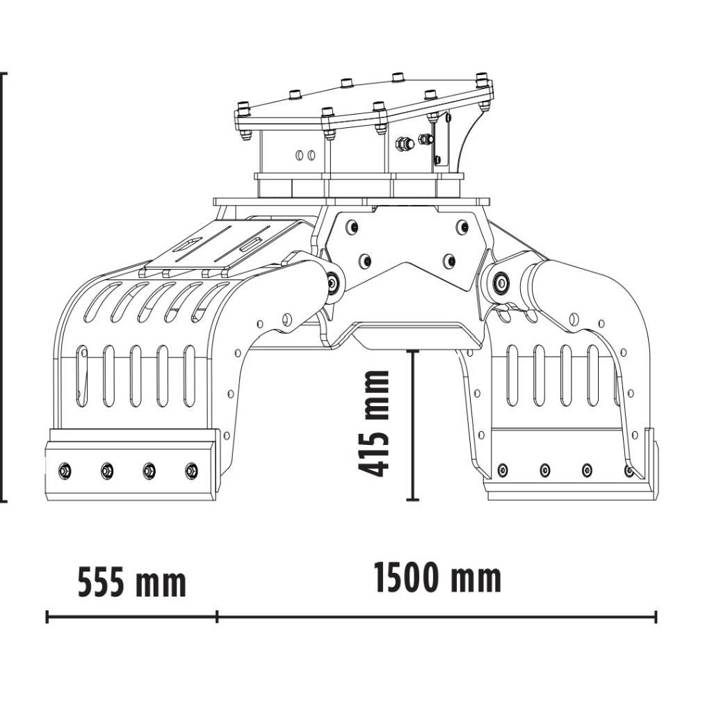 MB Crusher MB-G500 Outros componentes