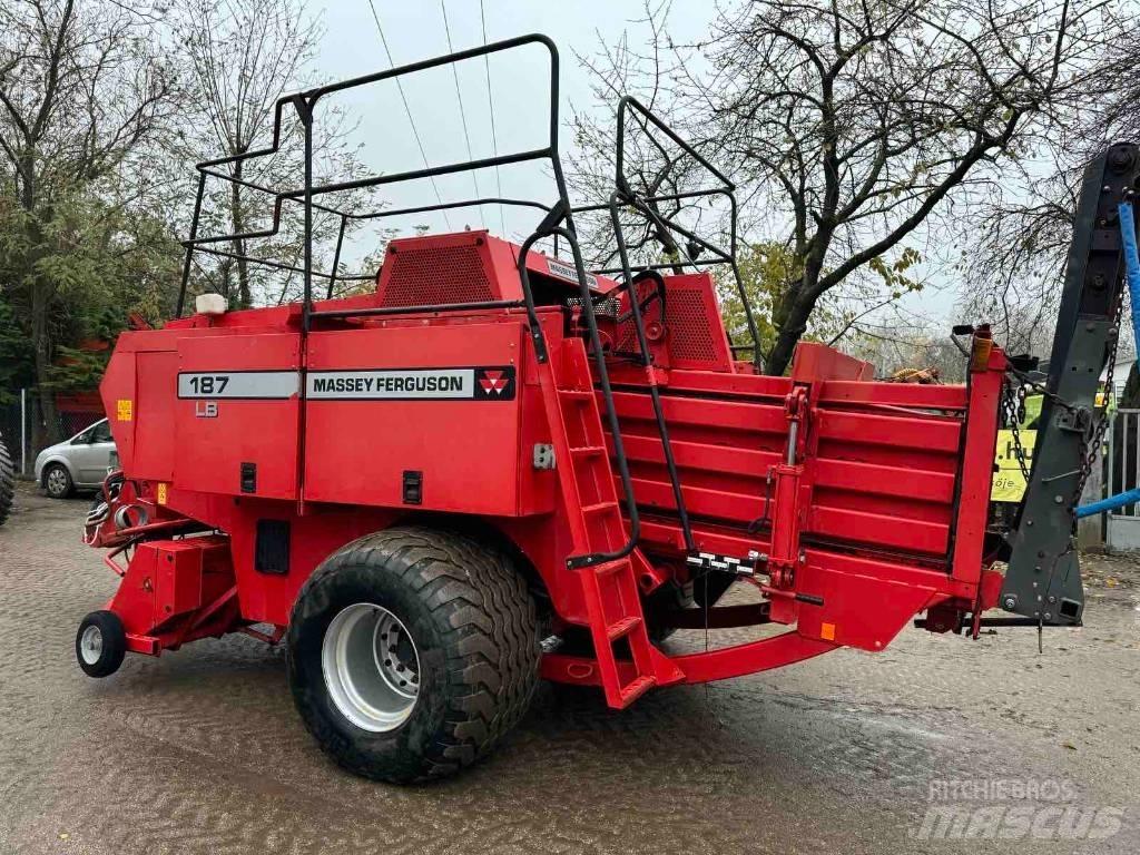 Massey Ferguson 187 Enfardadeira de fardos quadrados