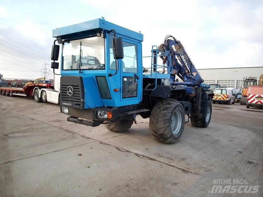 Mercedes-Benz Unimog Camiões grua