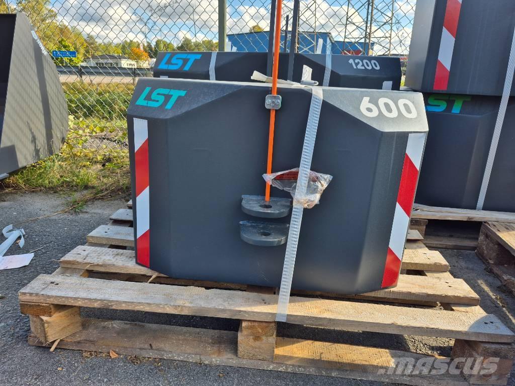 LST Frontvikt 600kg Agricultura - Outros
