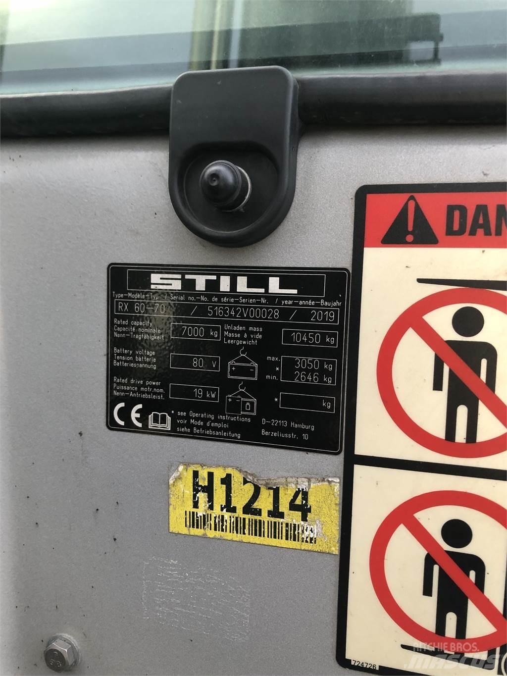Still RX60-70 Empilhadores eléctricos