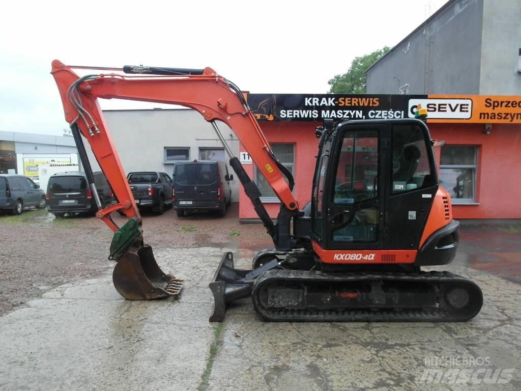 Kubota KX 080-4 Escavadoras Midi 7t - 12t