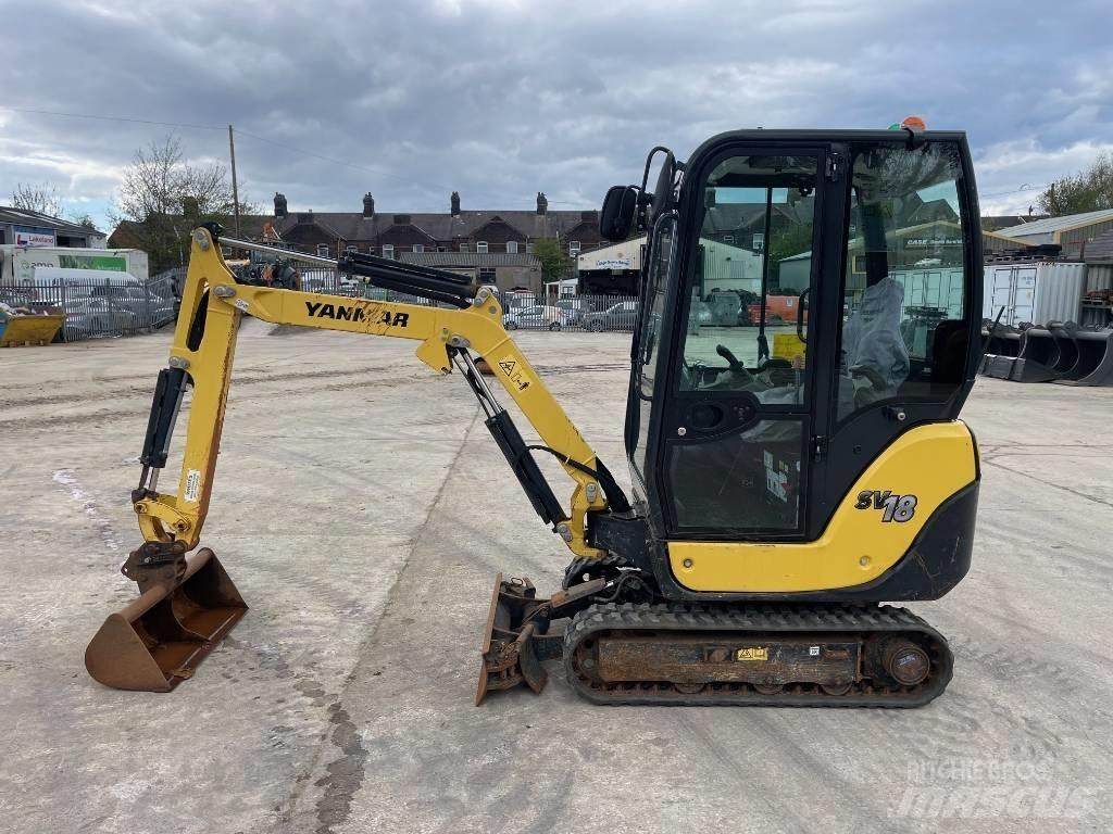 Yanmar SV 18 Miniescavadeiras