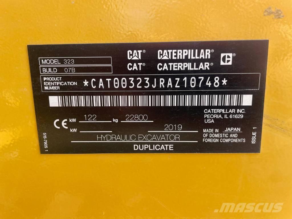 CAT 323NG Escavadeiras de esteiras