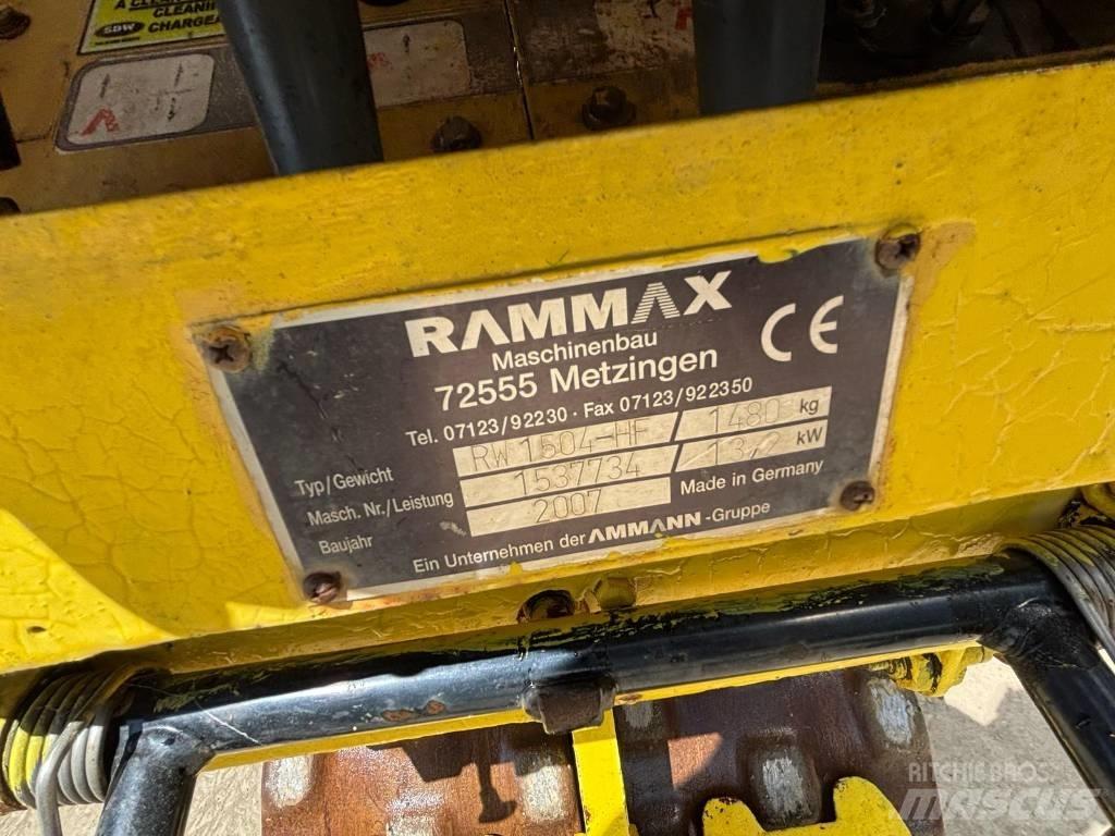 Ammann Rammax Compactadores para terra