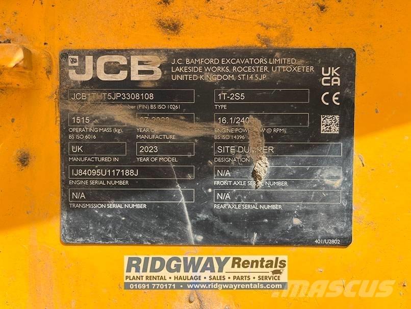 JCB 1T-2S5 Dumpers de obras