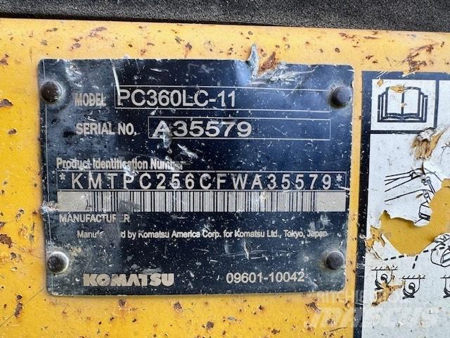 Komatsu PC360LC-11 Escavadeiras de esteiras