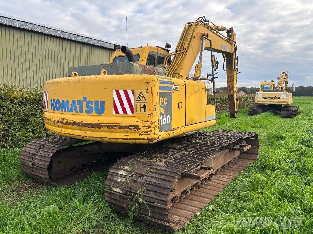 Komatsu PC 160-6K Escavadeiras de esteiras