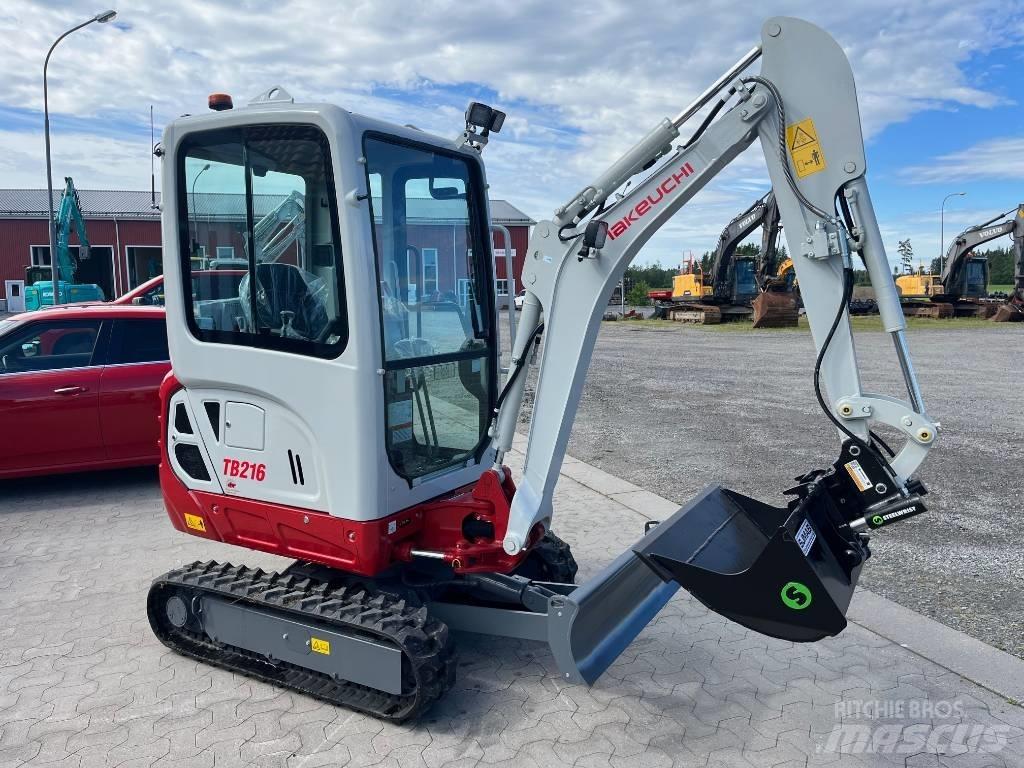 Takeuchi TB216 Miniescavadeiras