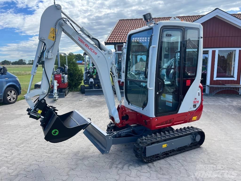 Takeuchi TB216 Miniescavadeiras