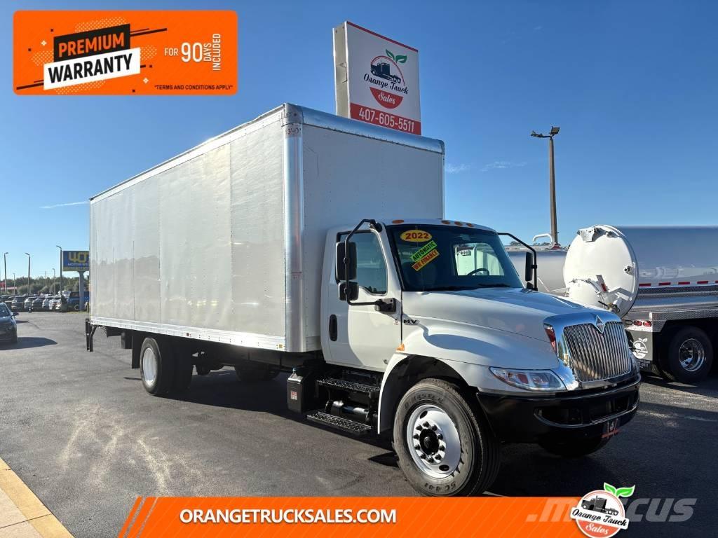 International MV607 Caminhões de caixa fechada