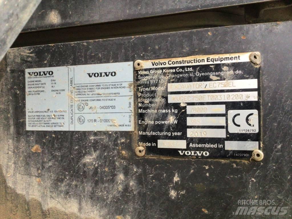 Volvo EC 750 E Escavadeiras de esteiras