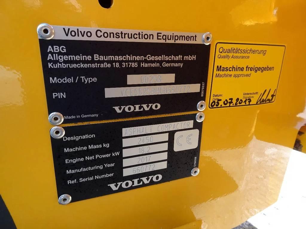 Volvo DD25B Cilindros Compactadores tandem