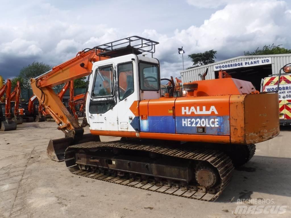 Halla HE220LCE Escavadeiras de esteiras