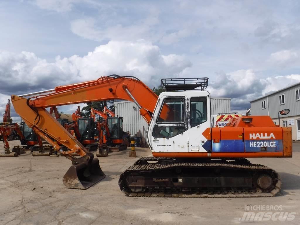 Halla HE220LCE Escavadeiras de esteiras