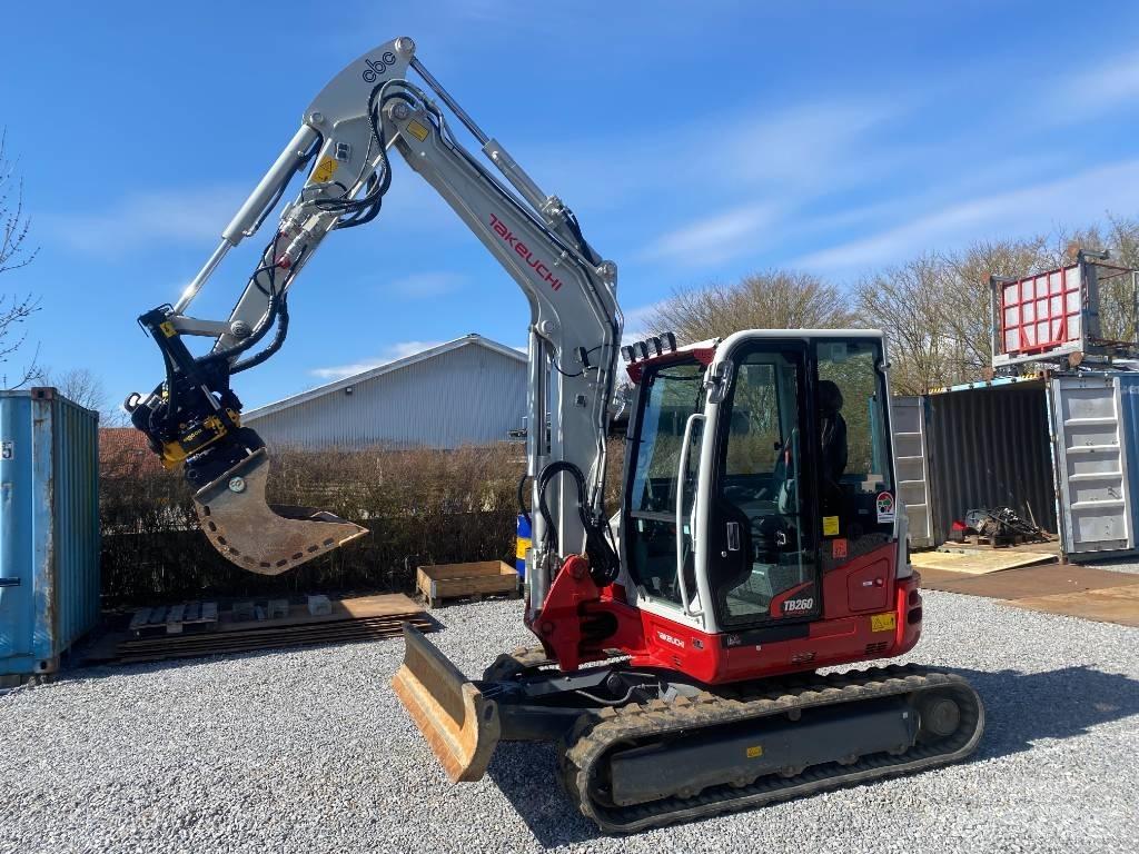 Takeuchi TB 260 Miniescavadeiras
