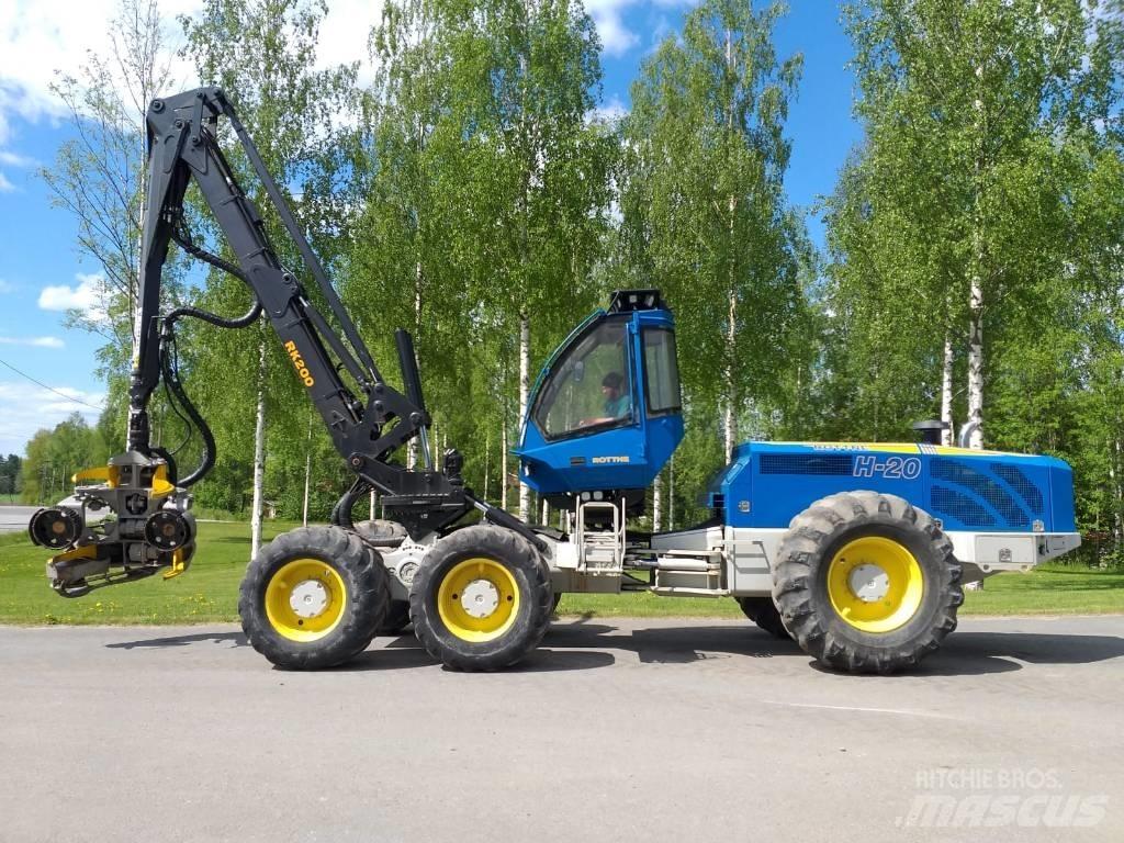 Rottne H20 Processadores florestais