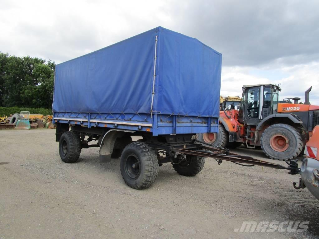 Werdau HW 80 , HL 5002 Reboques estrado/caixa aberta