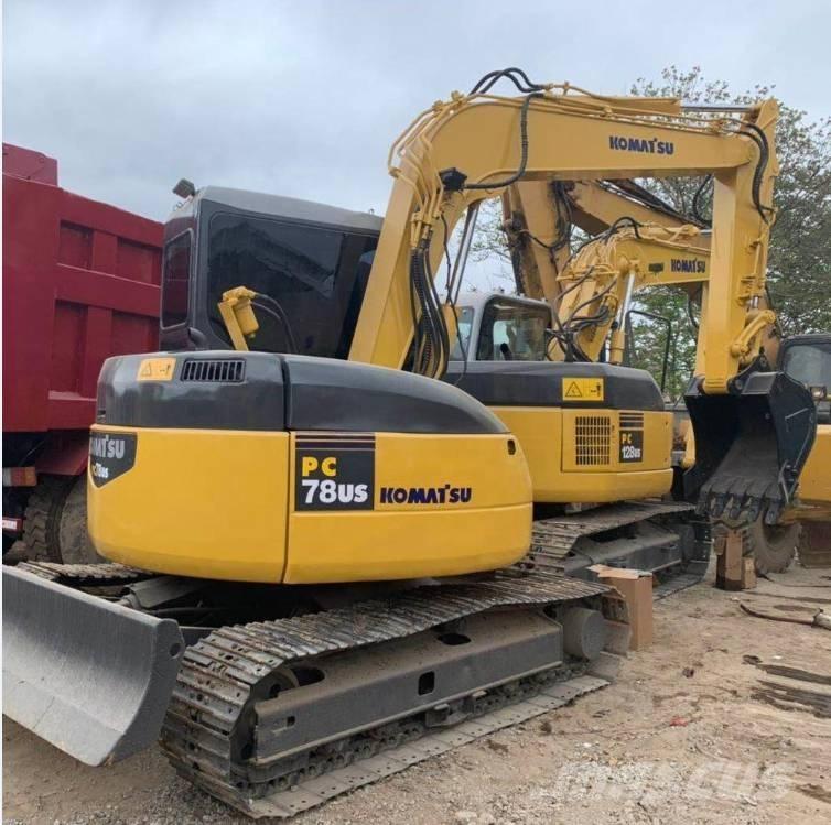 Komatsu pc78us Escavadeiras de esteiras