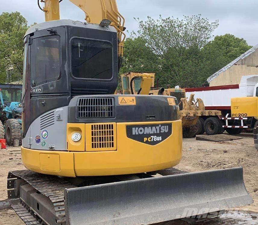 Komatsu pc78us Escavadeiras de esteiras